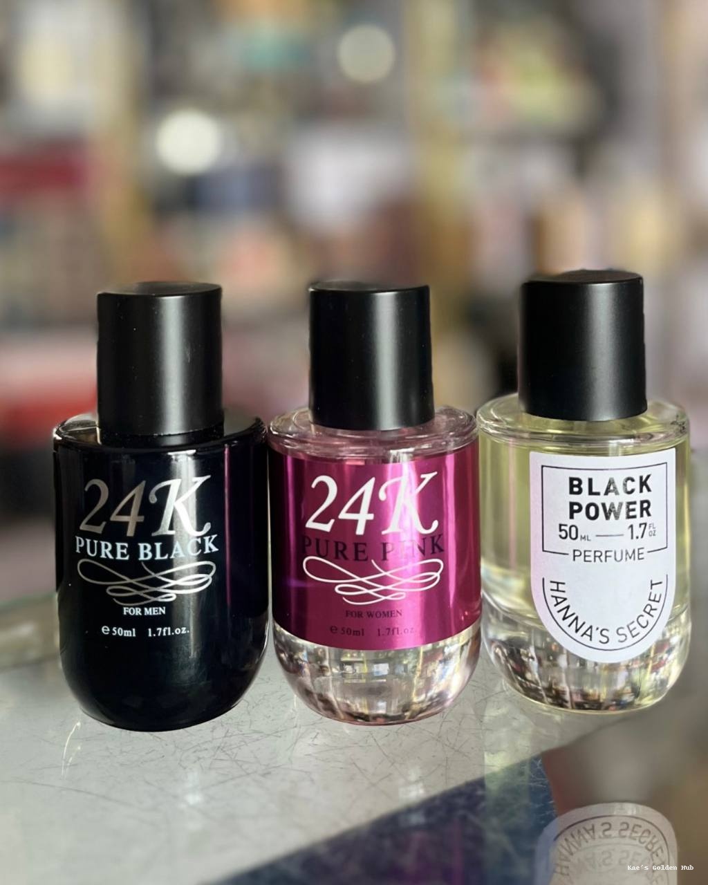 Hanna’s secret 24k pure & black power 50ml - Image 2